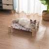 Removable Cat Wooden Bed Sleeping Bag