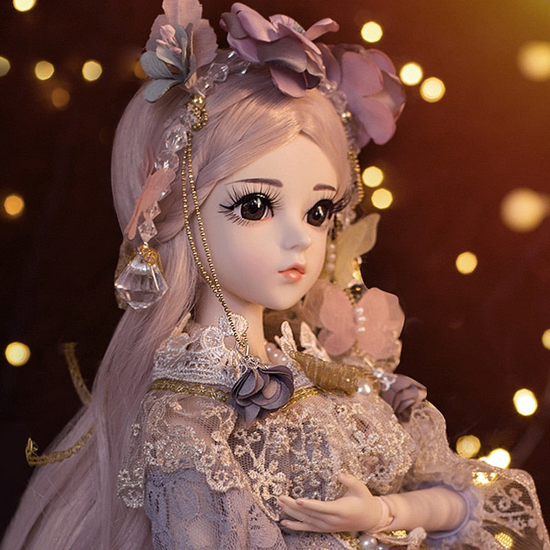 ฺBall jointed Doll FAIRY fullset princess Outfits