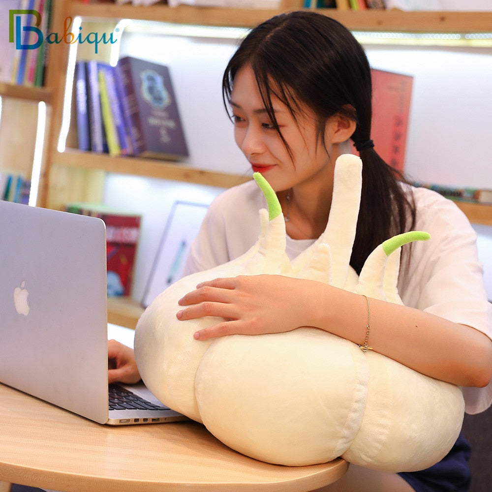 Giant Stuffed Garlic Plush Toys Pillow