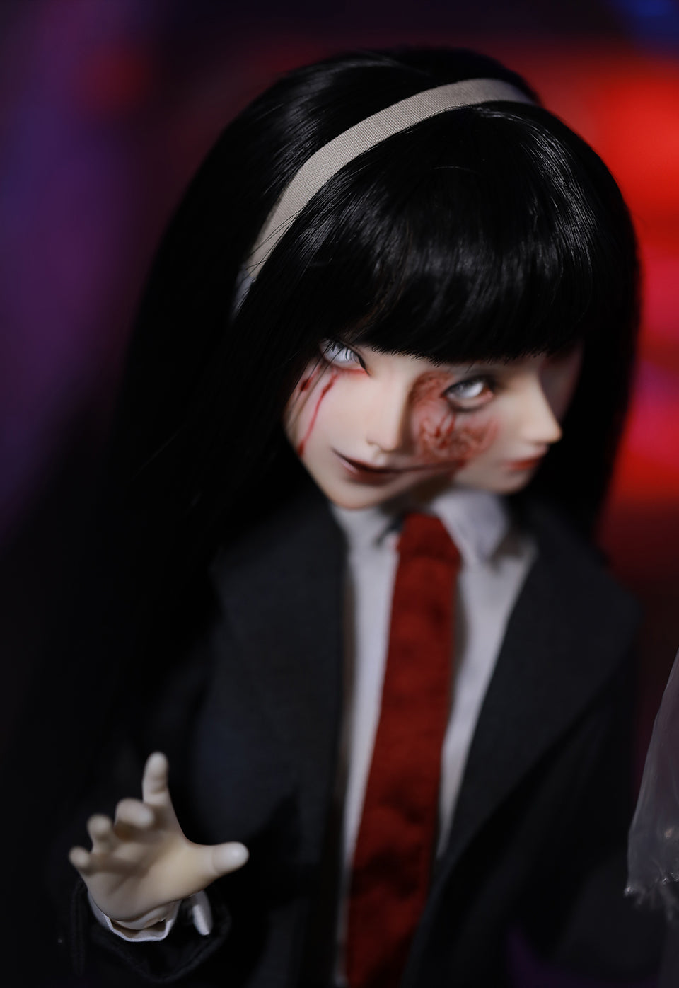 BJD Resin 1/4 Quadratic two faces Doll