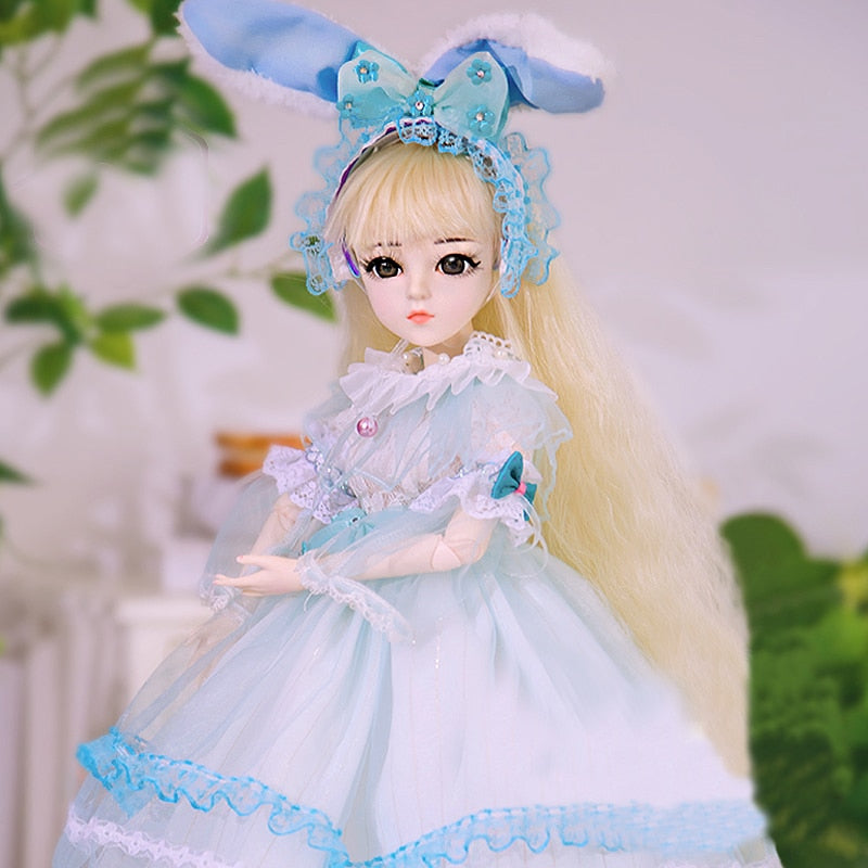 ฺBall jointed Doll FAIRY fullset princess Outfits