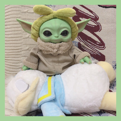 Yoda Baby PVC Plush Doll