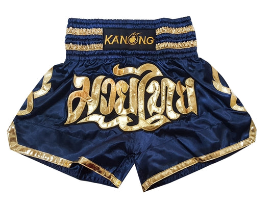 Muay thai shorts Kanong Navy : KNS-121 - Goods Shopi