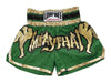 Muay thai shorts Lumpinee Green : LUM-044 - Goods Shopi