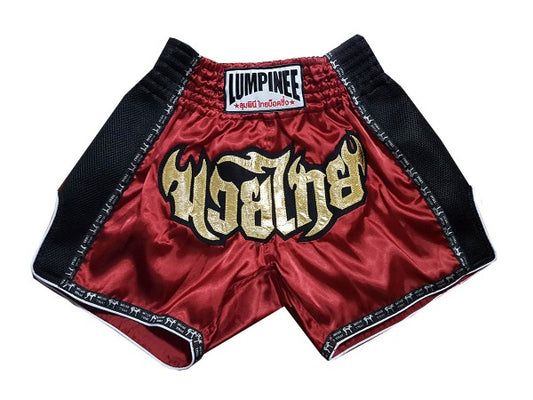 Muay Thai Shorts Lumpinee Maroon : LUMRTO-003 - Goods Shopi