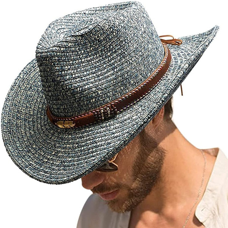 Cowboy Summer Straw Hat