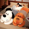 Giant  Sleeping Dog Stuffed Animal Plush Toy
