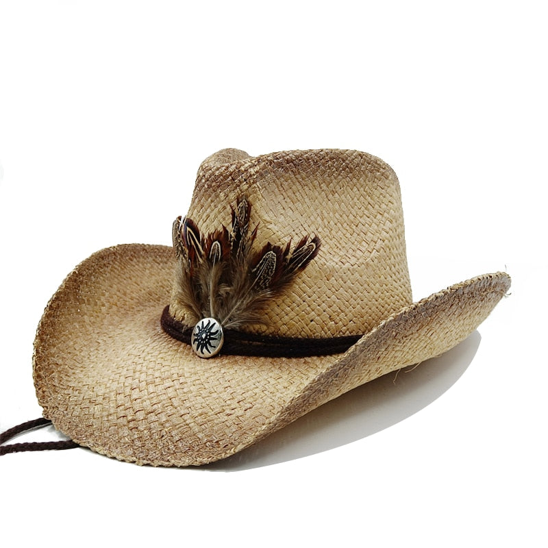 Cowboy Summer Straw Hat