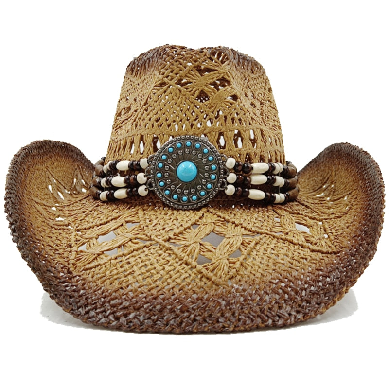 Cowboy Summer Straw Hat