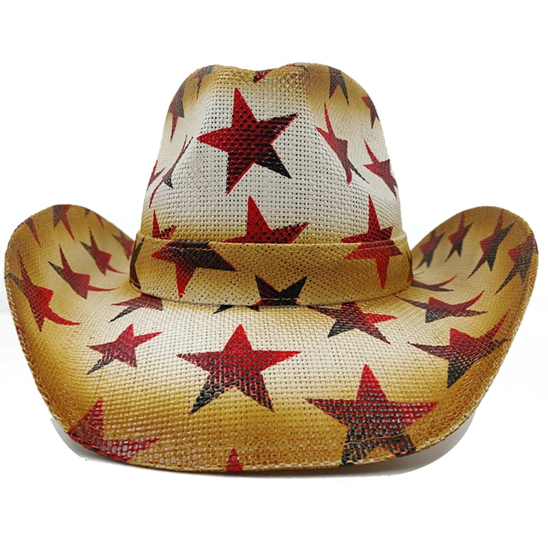 Cowboy Summer Straw Hat