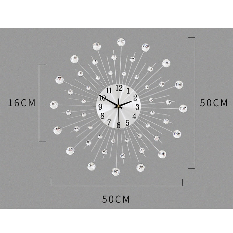 Sunburst Large Morden Wall Clock