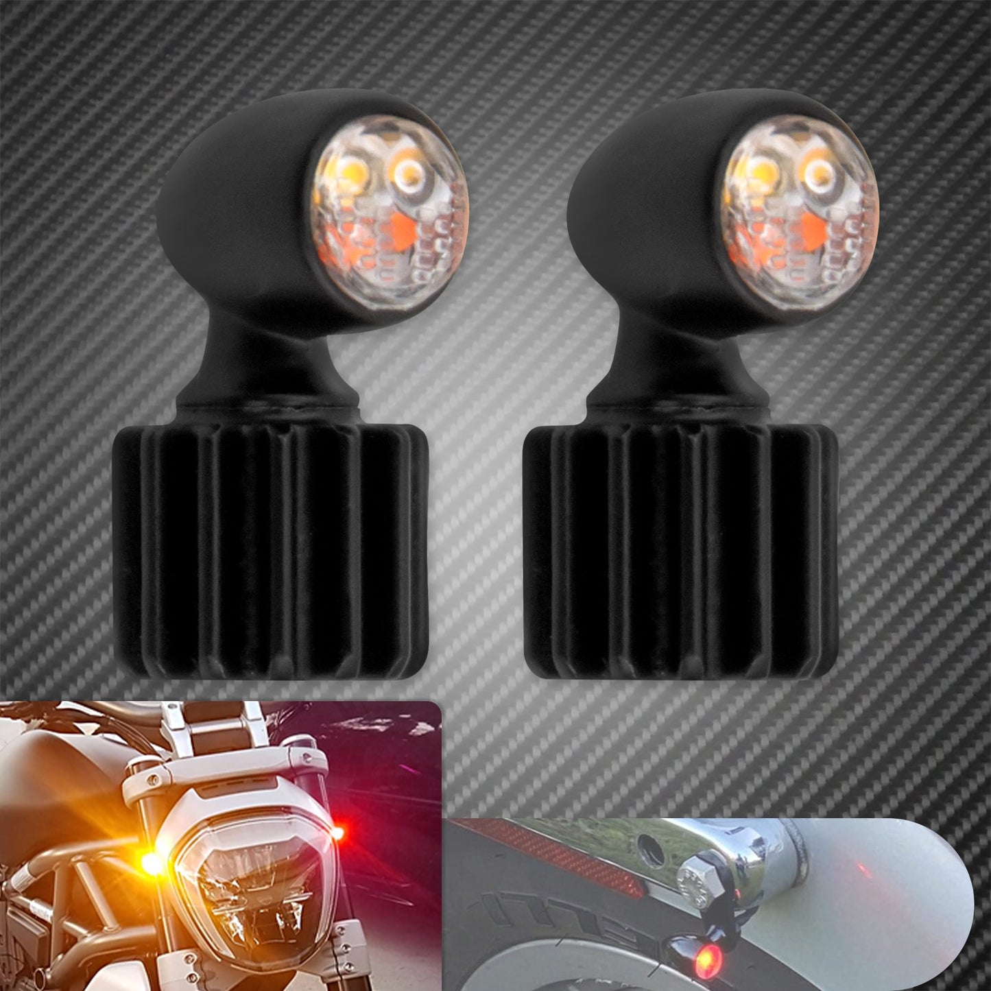 Universal Motorcycle Mini LED Turn Signal