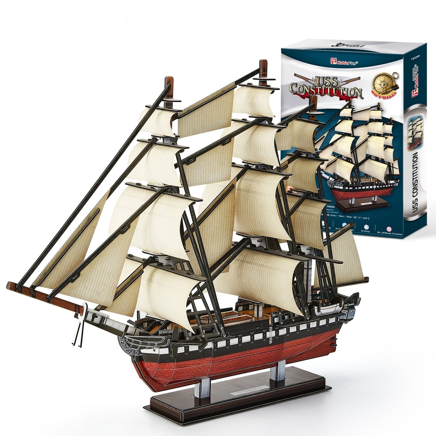 USS Constitution Ship 3D Puzzle Model Kits