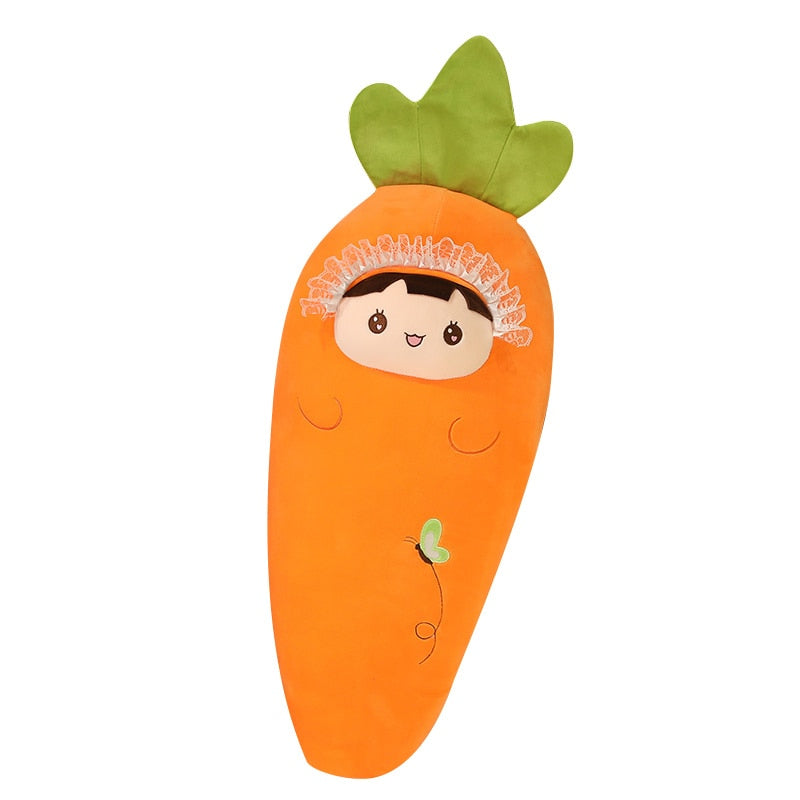 Giant stuffed Carrot Plant Plush toy Pillow