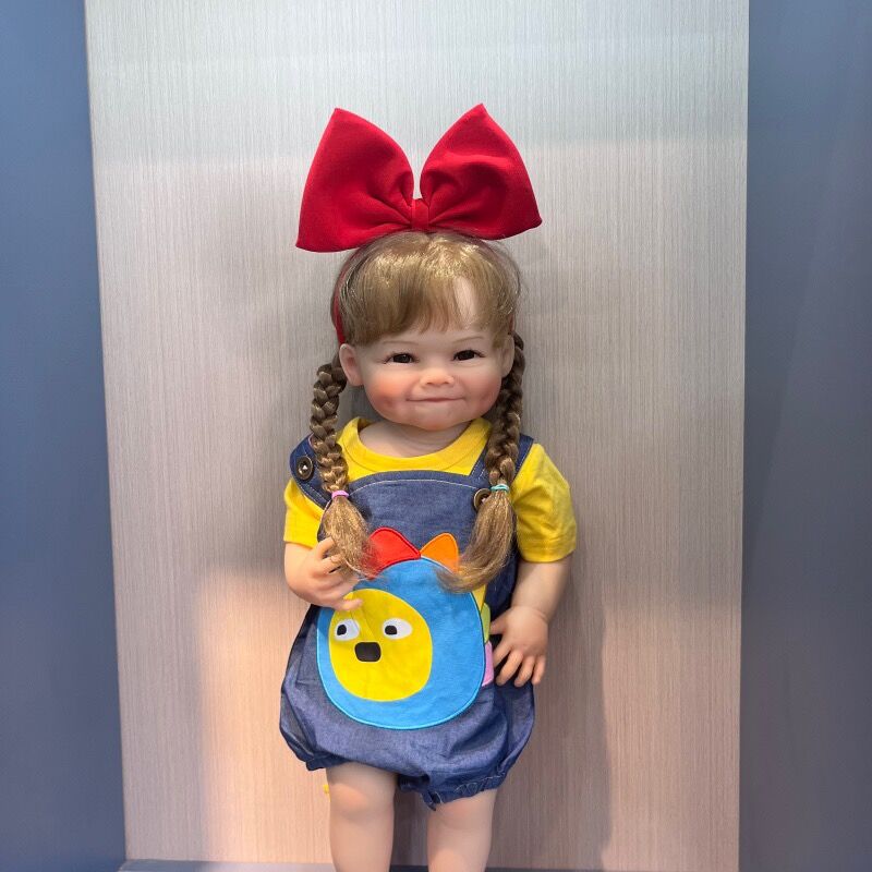 Full Body 55CM Reborn Toddler Girl Soft Doll