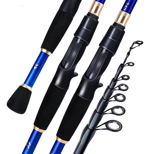 Ultralight Spinning Casting Telescopic Fishing Rods