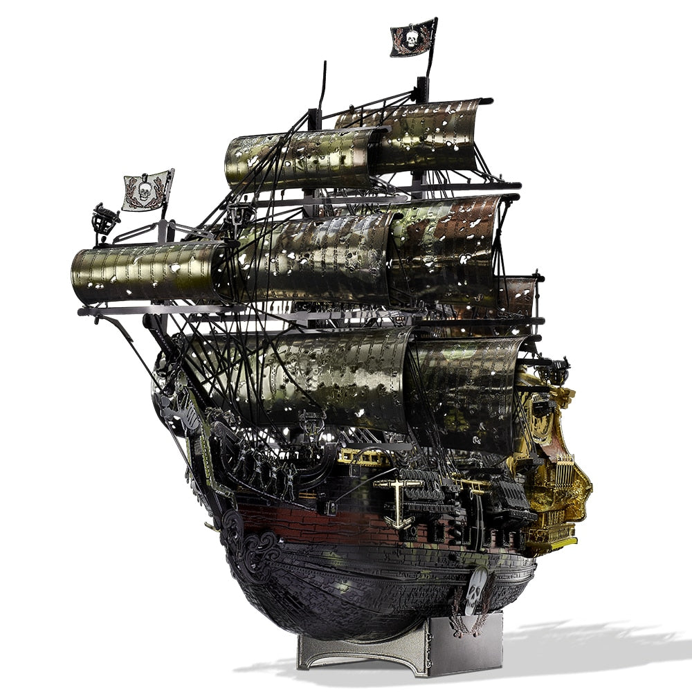 Metal 3D Puzzle The Queen Anne's Revenge Pirate Ship