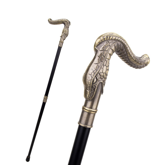 Snake Handle Walking Stick Cane