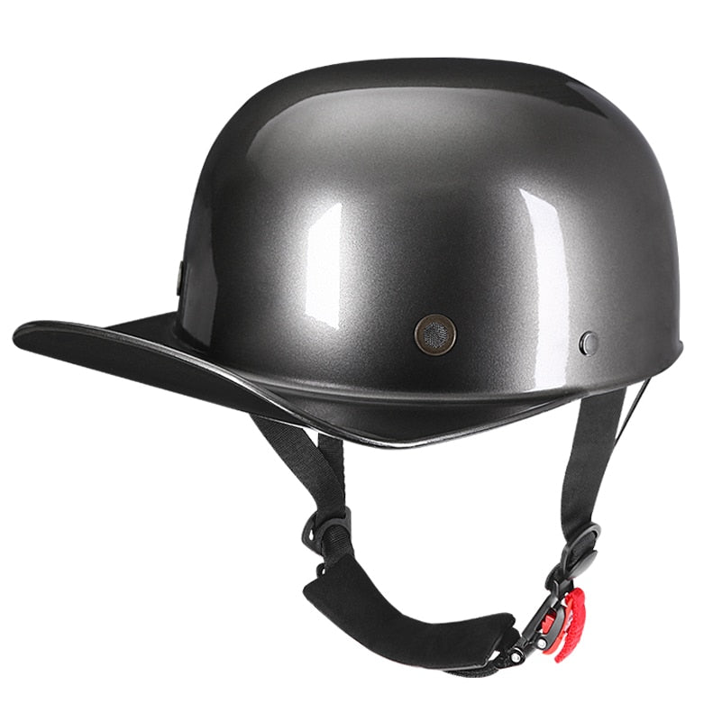 Retro Motorcycle Helmet baseball cap