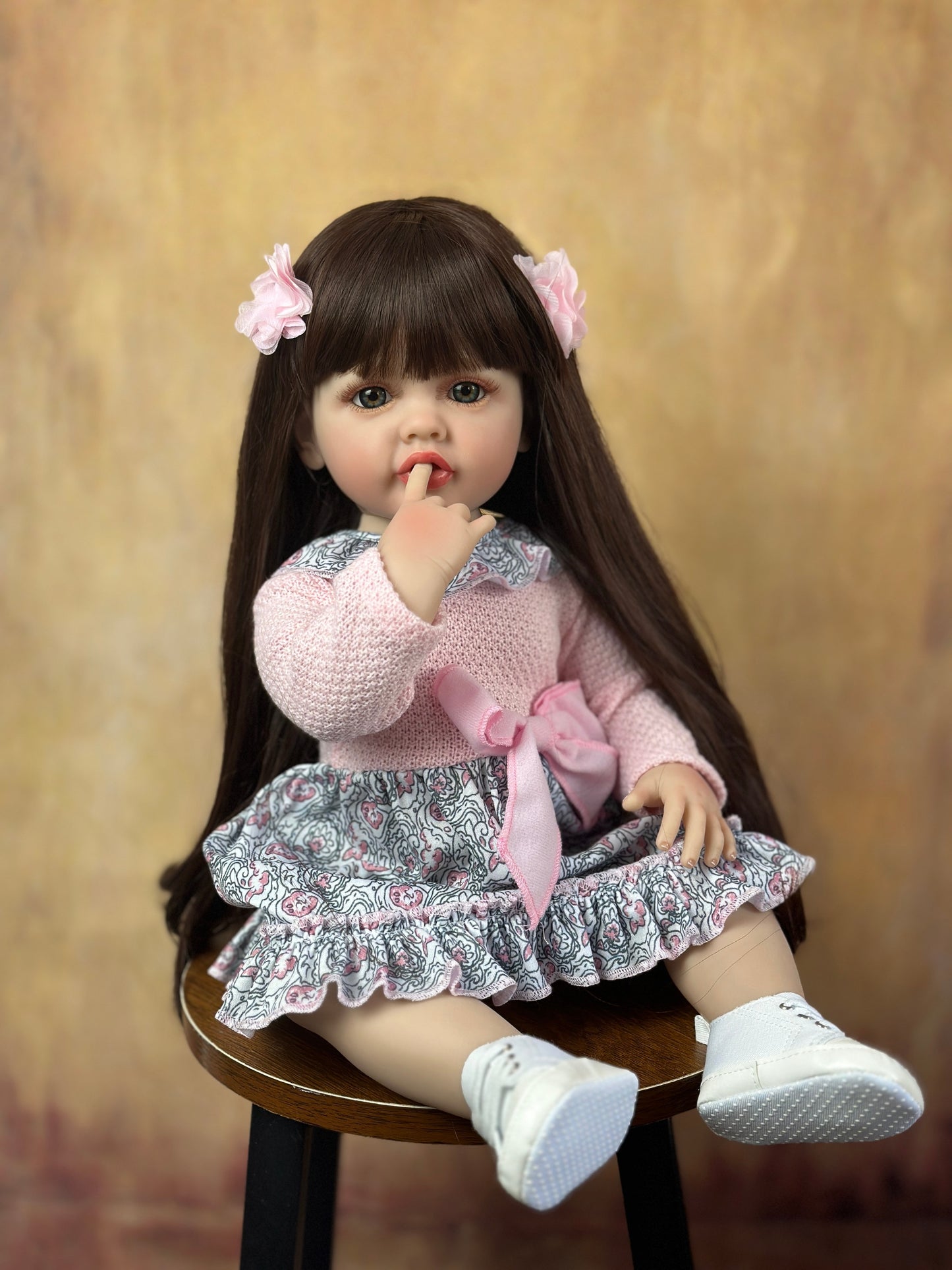 Soft Reborn Baby Girl Doll Full Body