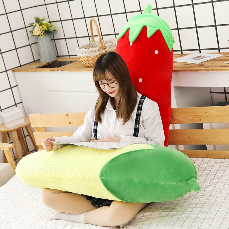 Long Pillow Plush Plants Stuffed Toy