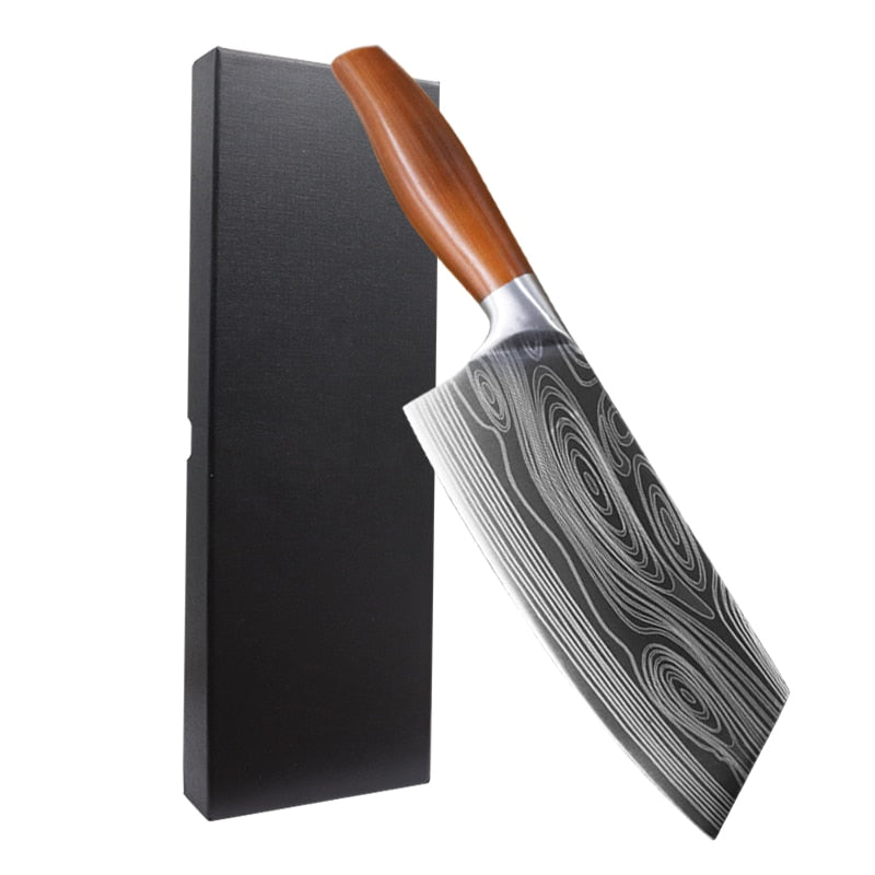 Stainless Steel Cleaver Knives Kitchen