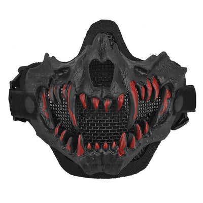 Tactical Airsoft Paintball Tusk Mask