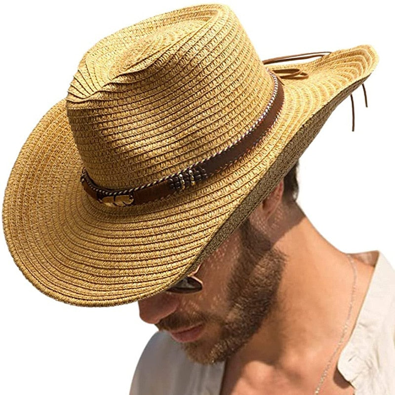 Cowboy Summer Straw Hat