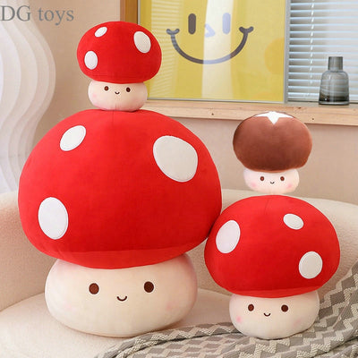 Giant Stuffed Mushroom Plush Toy  Pillow