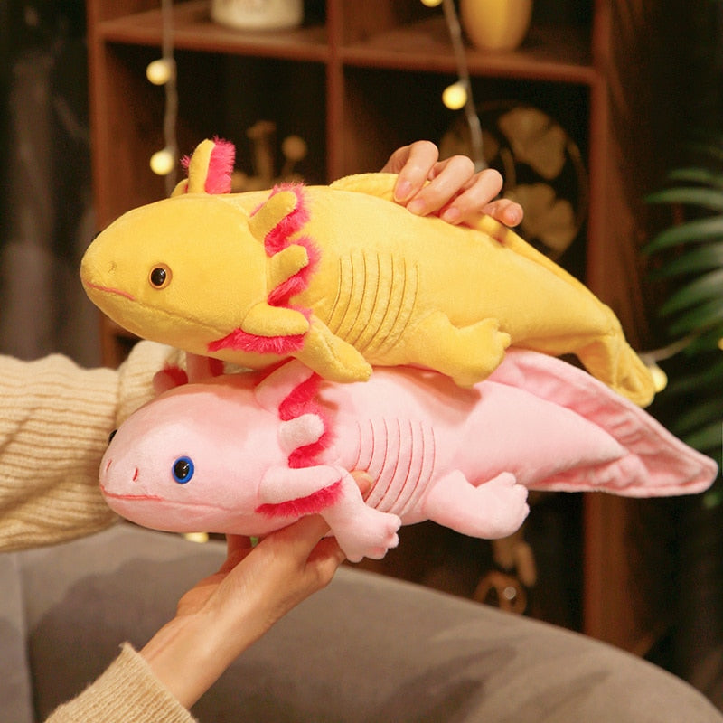 Cute Axolotl Salamander Plush Toy Stuffed