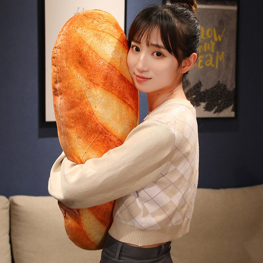 Giant French Bread Plush Pillow