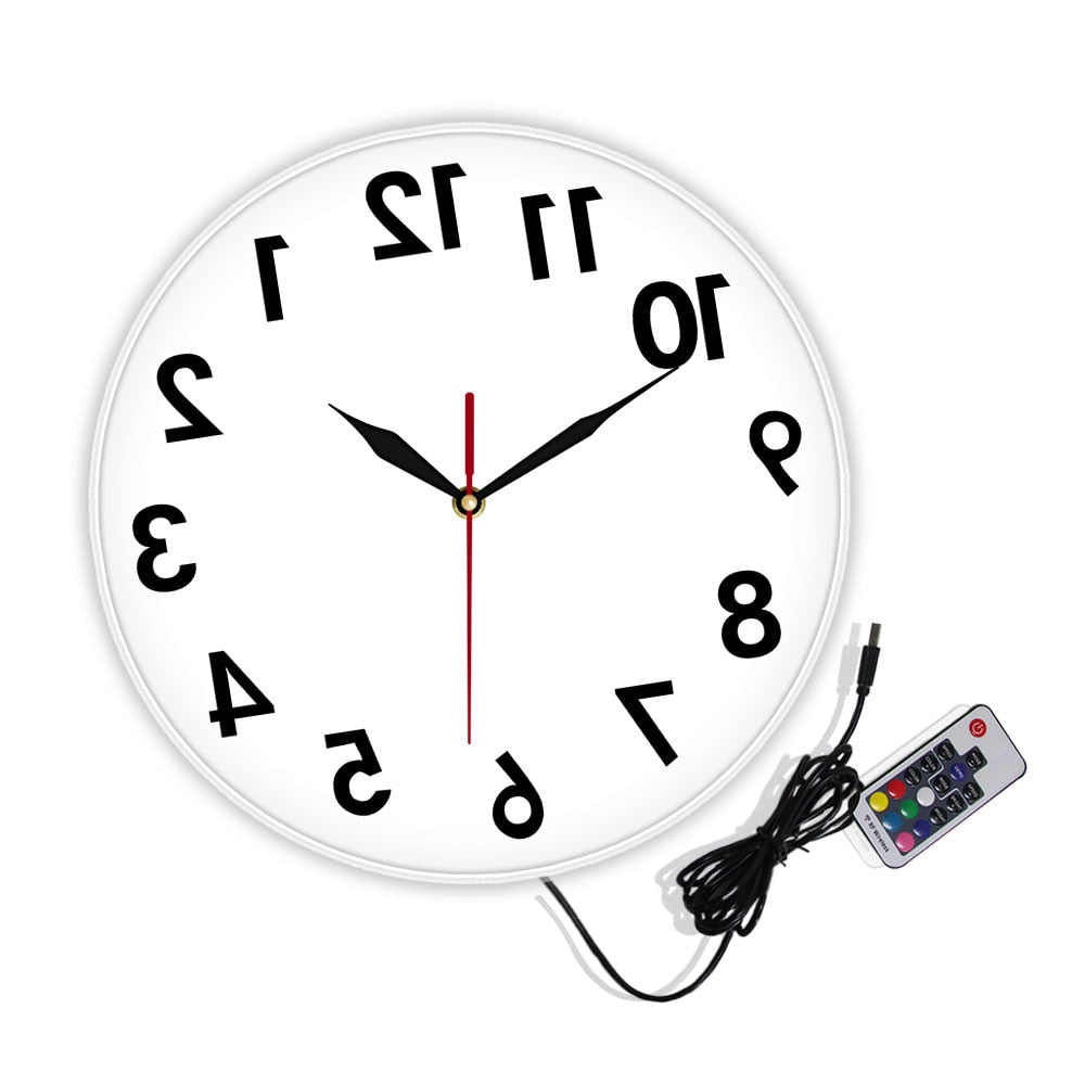 Reverse Wall Clock