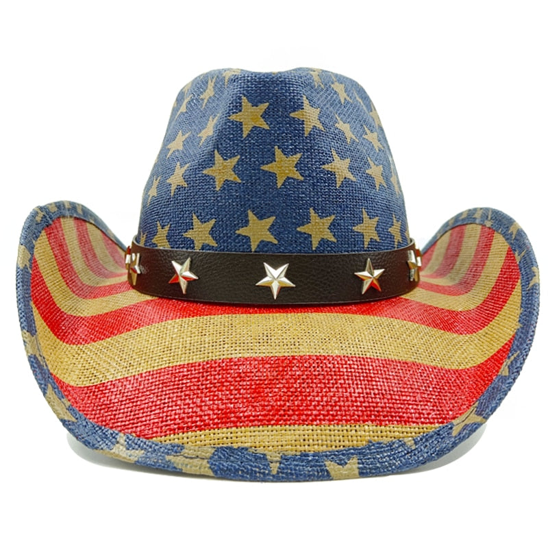 Cowboy Summer Straw Hat