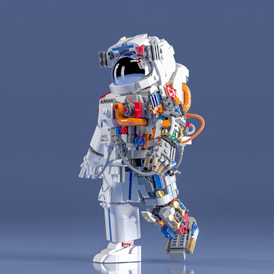 Spaceman Astronaut Building Block
