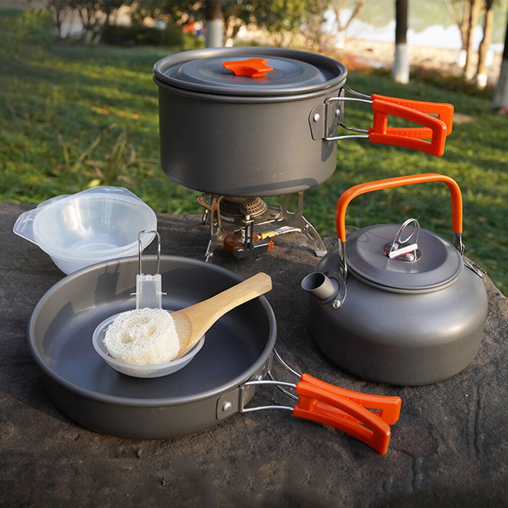 Camping Aluminum Cooking Set