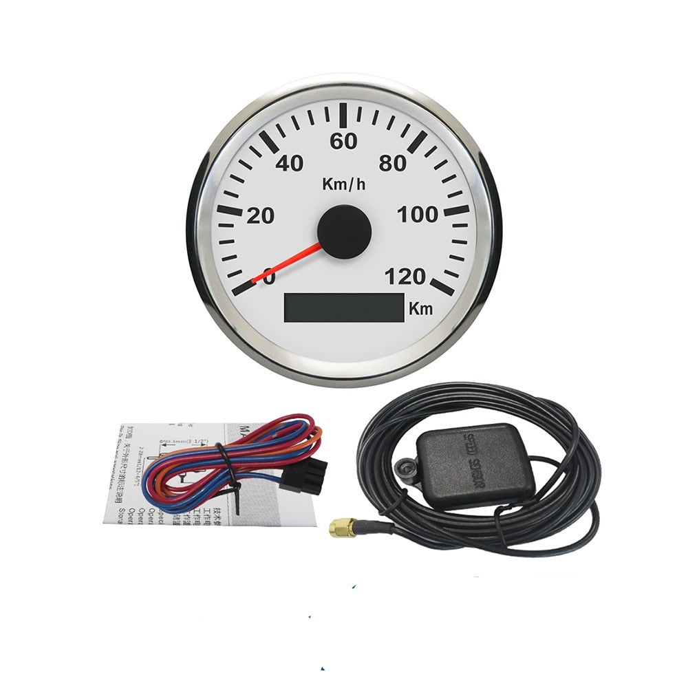 85mm GPS Speedometer 120/200km