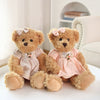 Couple Lovely Teddy Bear  Plush Toys Stuffed