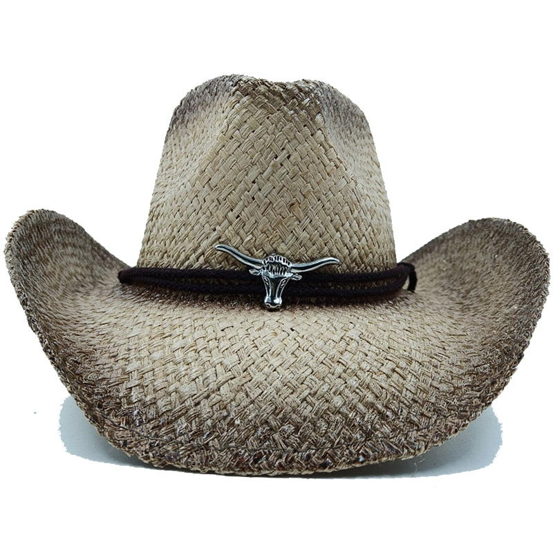 Cowboy Summer Straw Hat