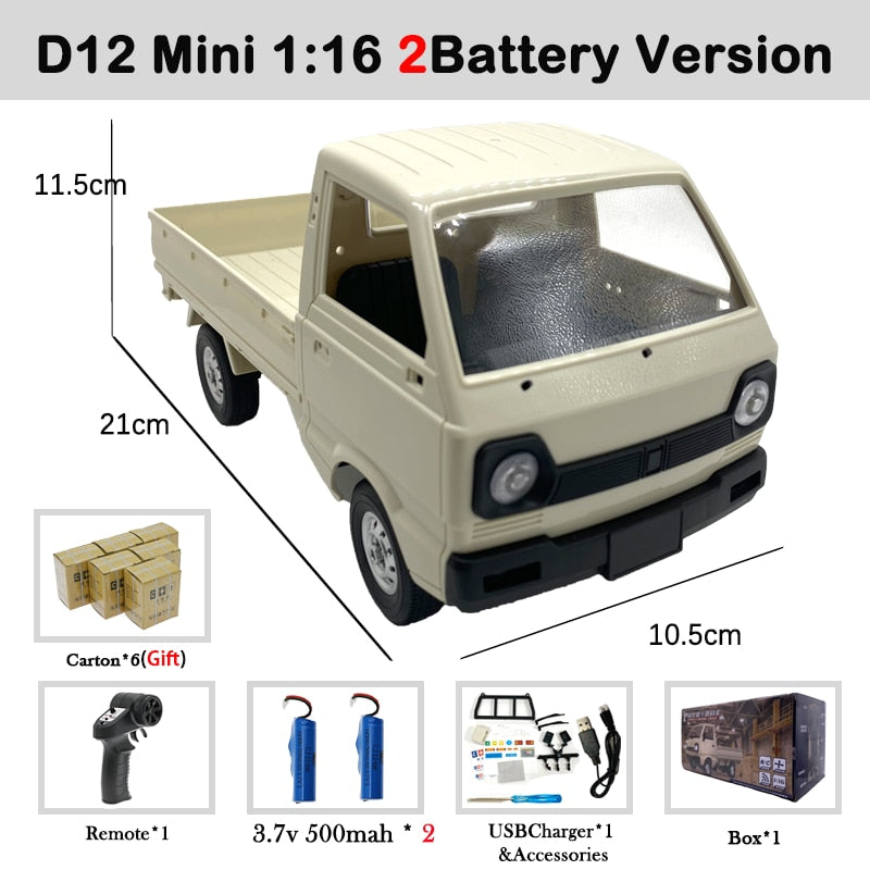 Remote Control "D12mini" Truck Toy for Kids