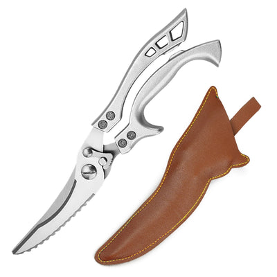 Stainless Steel Knife Scissors  Kitchen Set