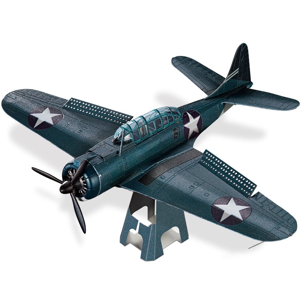 3D Metal Puzzle Douglas SBD Dauntless