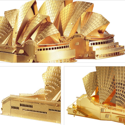 Metal Puzzles Sydney Opera House Building Kits