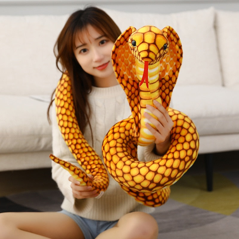 Giant Cobra Stuffed Animal Plush Toy