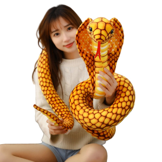 Giant Cobra Stuffed Animal Plush Toy