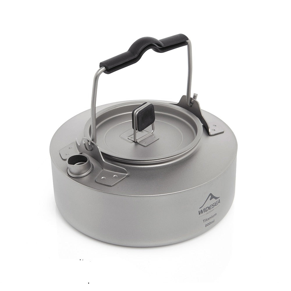 Outdoor Camping Titanium Kettle