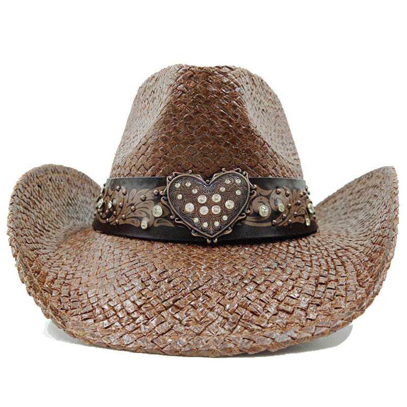 Cowboy Summer Straw Hat