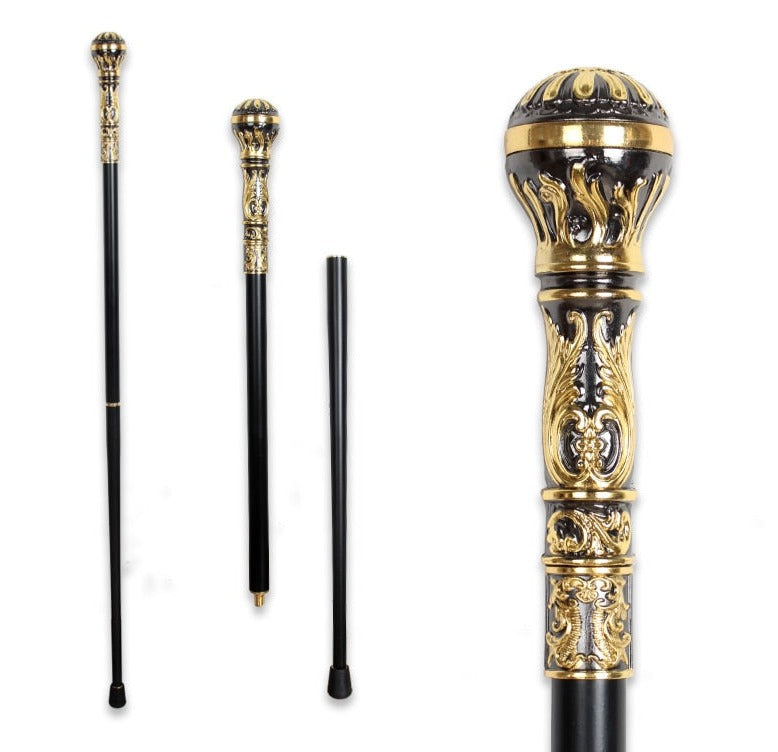 Vintage Luxury Walking Stick Detachable Cane