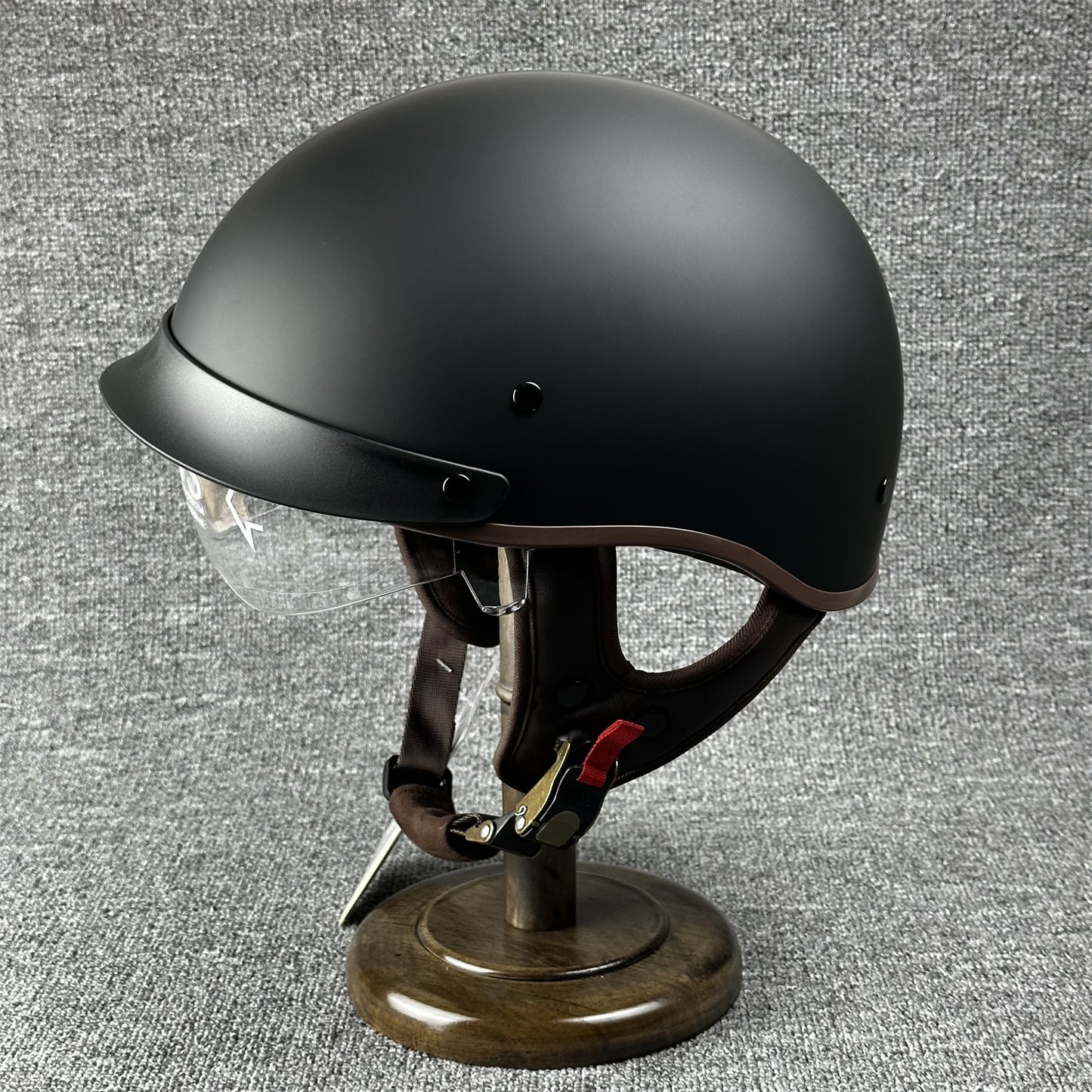 Retro Half Helmet Motorcycle With lenses