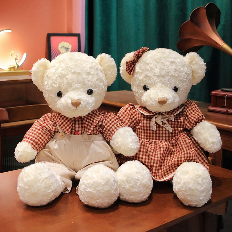 Lovely Couple Teddy Bear Plush Toys