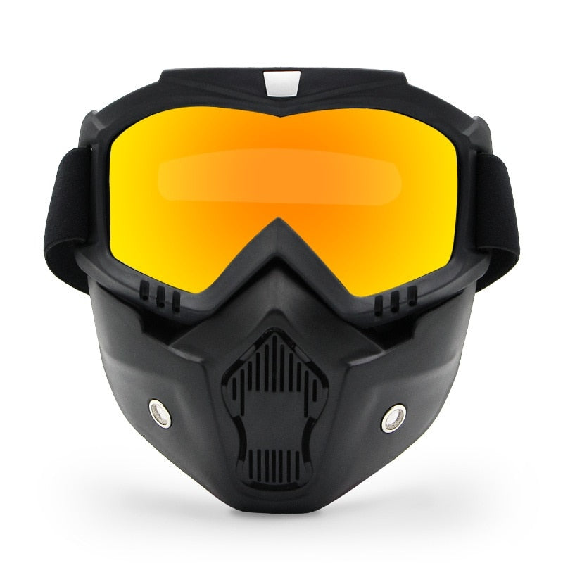 Goggles Mask Motorcycle Adjustable Dustproof